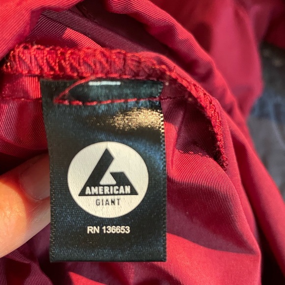 American Giant Nylon Anorak Pullover Jacket Medium - Picture 3 of 13
